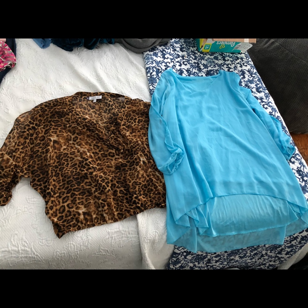 Two float blouses